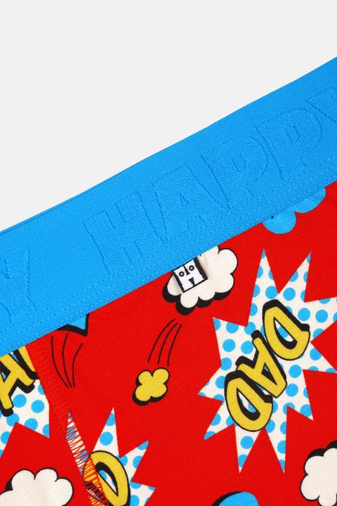 Produktbild Happy Socks 1-Pack Super Dad Short Boxer (L, Einzelpack)