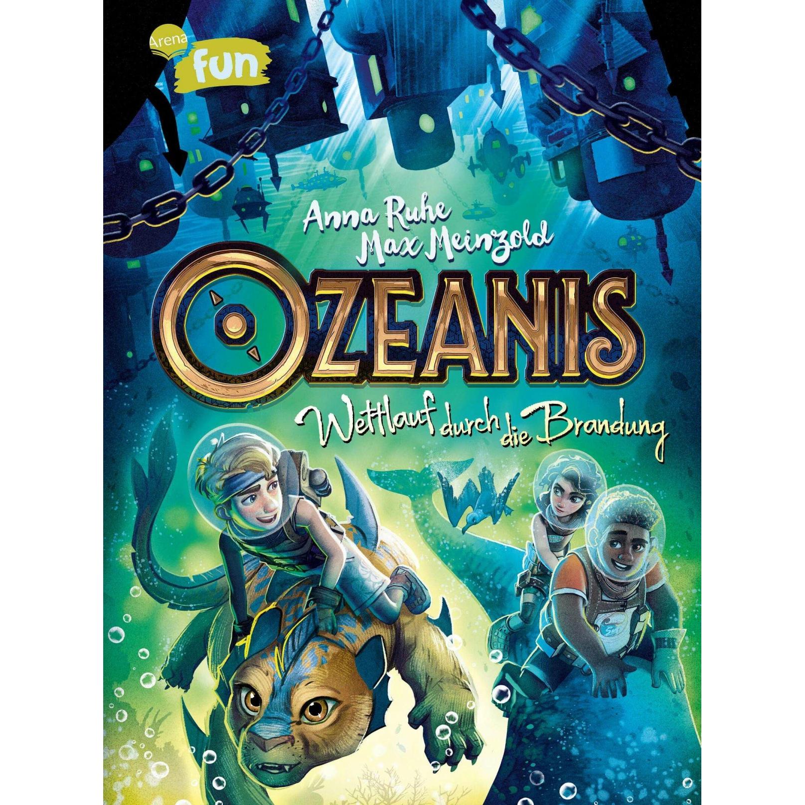 Ozeanis (2). Wettlauf durch die Brandung, Kinderbücher von Anna Ruhe, Max Meinzold