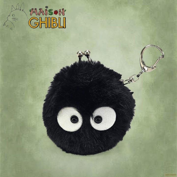 Sun Arrow Mein Nachbar Totoro Funwari Mini Plüsch-Geldbeutel Soot Sprite