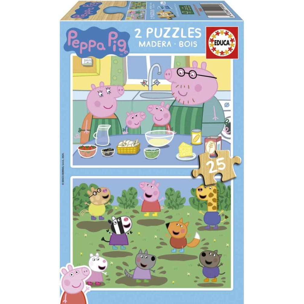 Educa Παζλ 2×25Τεμ. Peppa Pig 19995 (25 Teile)