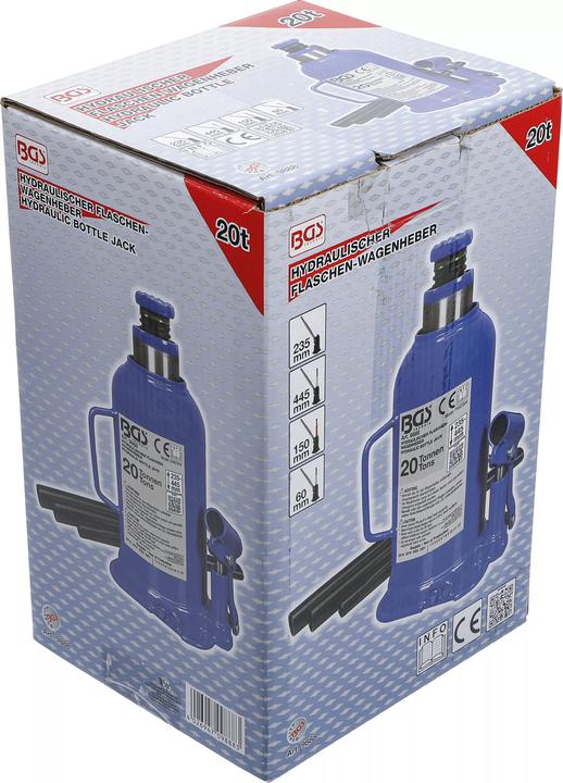 Actual product image BGS Hydraulic Bottle Jack 20 t