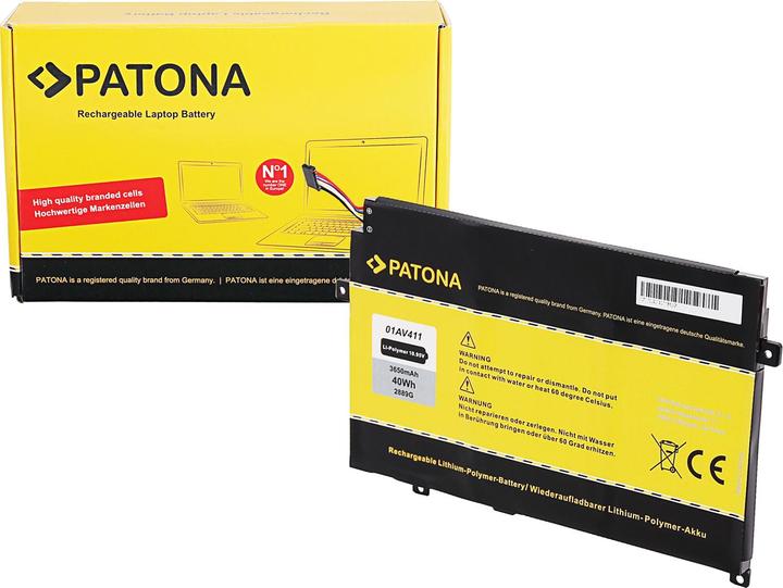Actual product image Patona 2889 (3650 mAh)