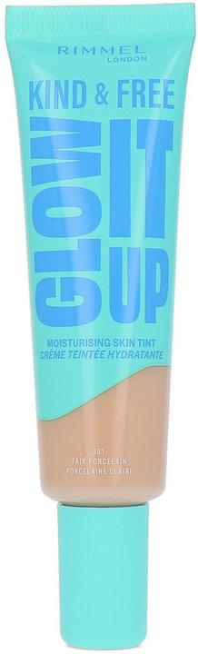 Rimmel London Kind & Free Glow It Up Moisturising Skin Tint (001 Fair Porcelain)