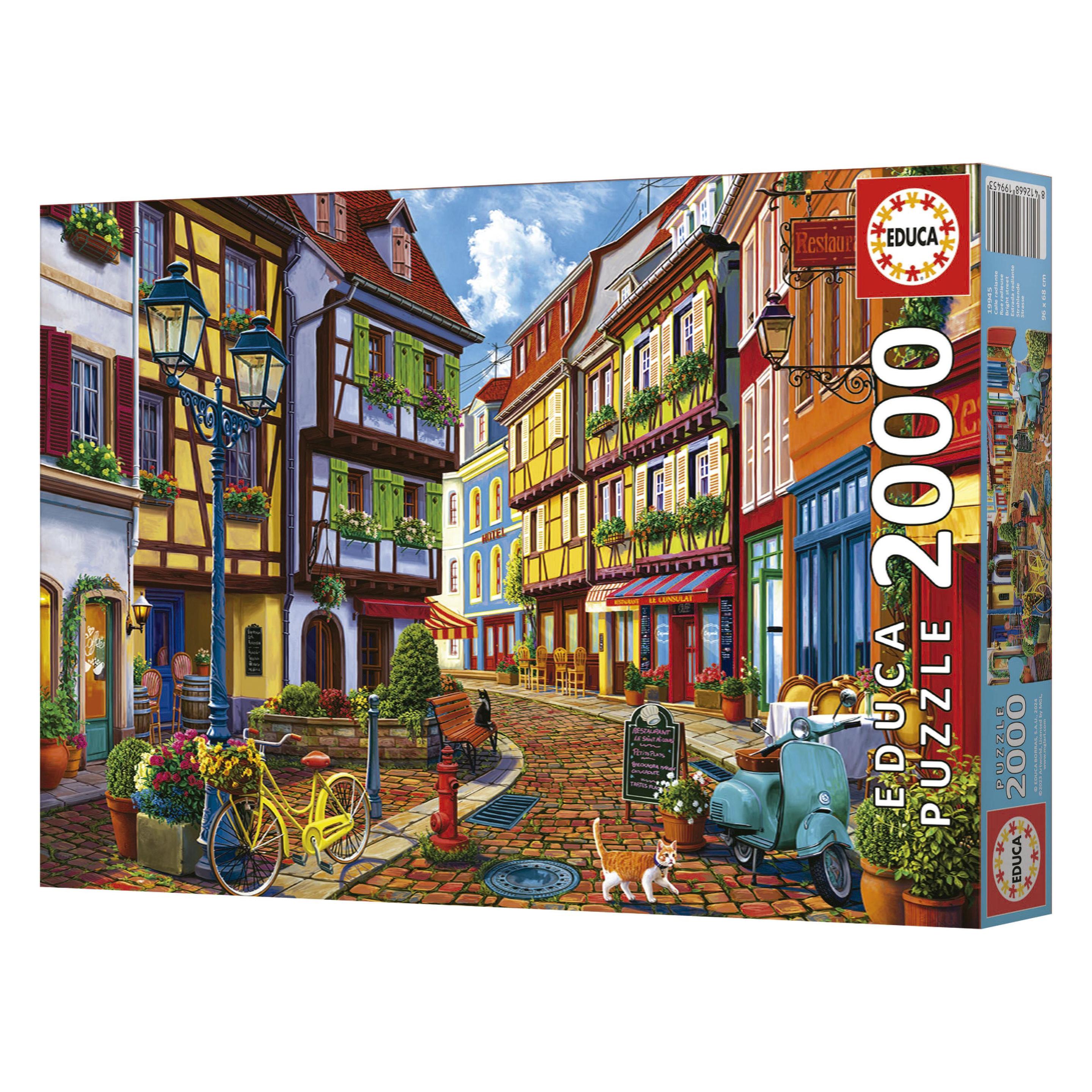 Educa 2000 Bright Street (2000 onderdelen)
