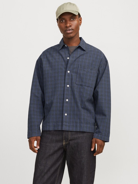 Produktbild Jack & Jones Jorroxbury Boxy Overshirt Ls Ln (M)