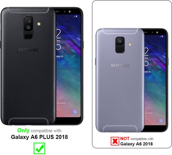 Produktbild Cadorabo X-Wallet Kunstlederkombi Hülle (Samsung Galaxy A6+)