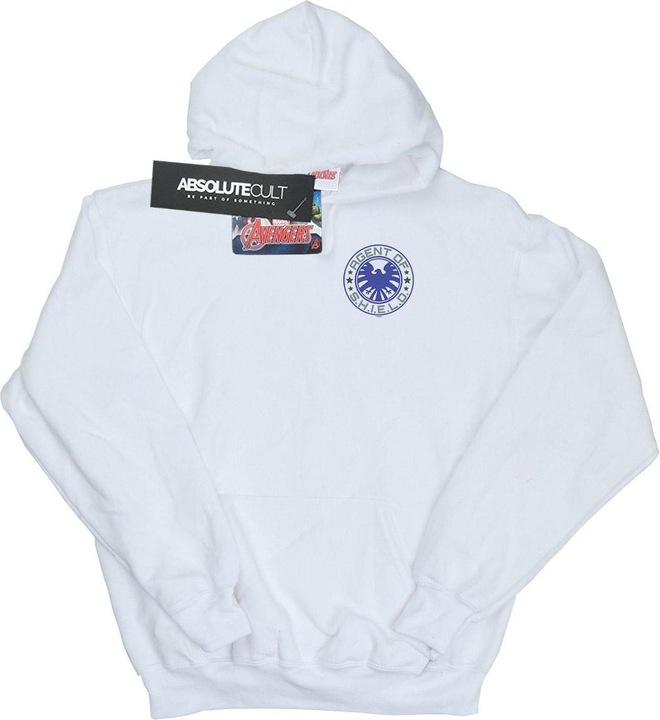 Actual product image Mens Agents Of SHIELD Breast Print Hoodie (S)