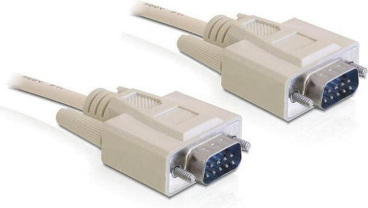 Delock Serielles Kabel DB9 St.-St. 10m, RS-232 (10 m, VGA)