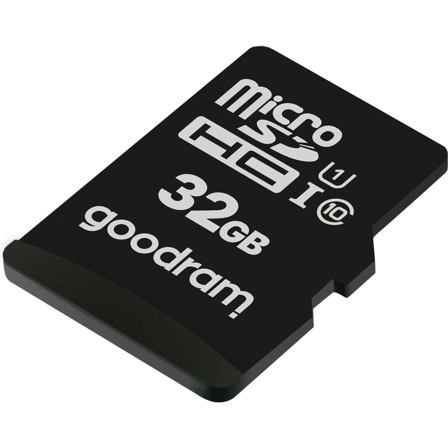 Thumbnail - Goodram M1A4-0320R12 - 32 GB - MicroSD - Klasse 10 - UHS-I - 100 MB/s - 10 MB/s (32 GB, microSD, U1, UHS-I), Speicherkar...