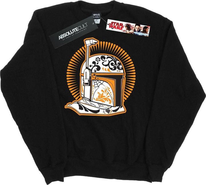 Immagine prodotto Star Wars Boba Fett Dia De Los Muertos Felpa Uomo (S)