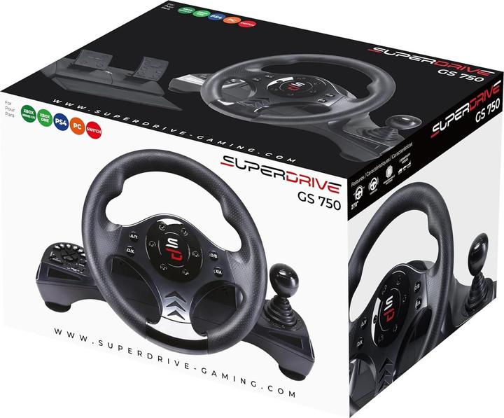 Actual product image Subsonic Superdrive GS750 Drive pro (PS4, Xbox One S, Xbox One X, Xbox Series S, Xbox Series X)