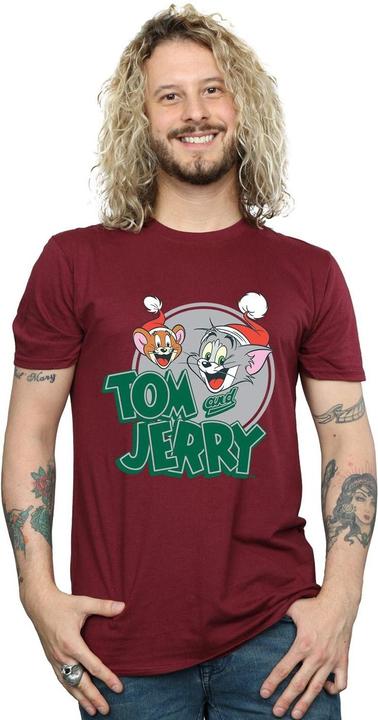 Immagine prodotto Tom & Jerry Christmas Greetings Maglietta Uomo (S)