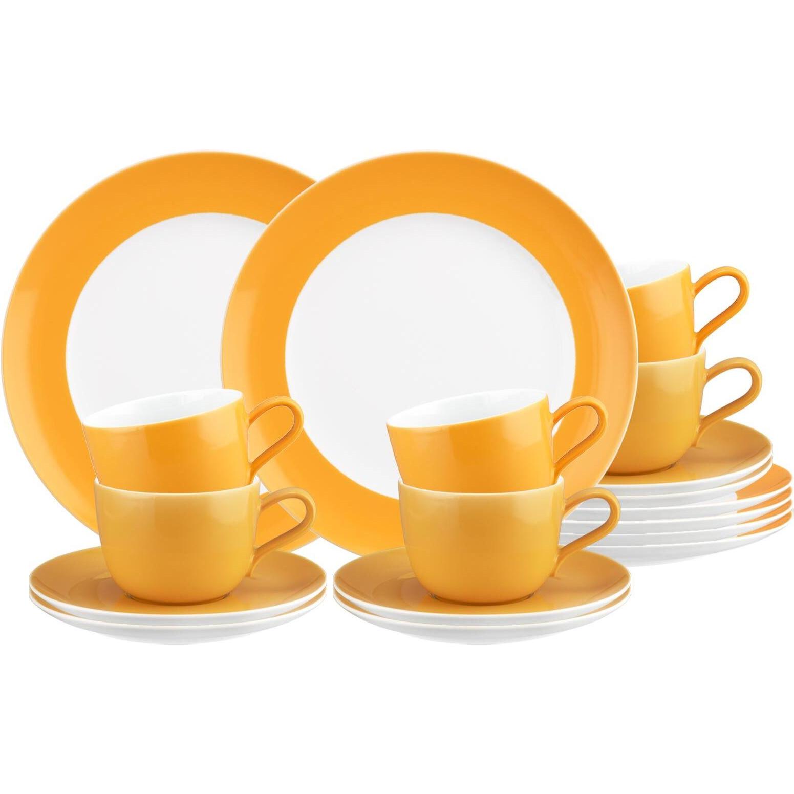 Seltmann, Geschirrset, Liberty Pure Colors Kaffeeservice (6 Stück)
