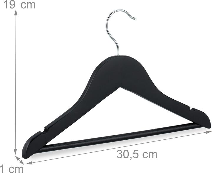 Actual product image Relaxdays 20x children's clothes hangers (20 x)