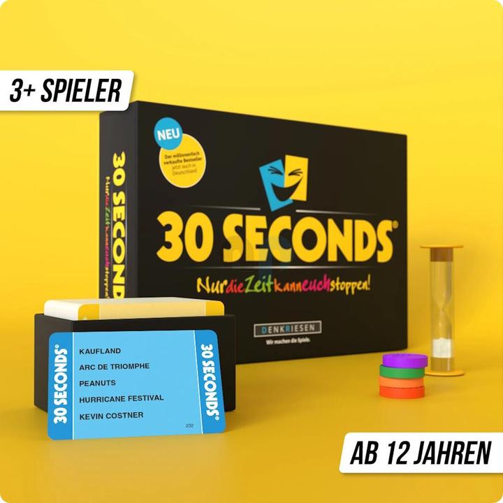 Produktbild Denkriesen 30 Seconds (d) (Deutsch, 3 Spieler)