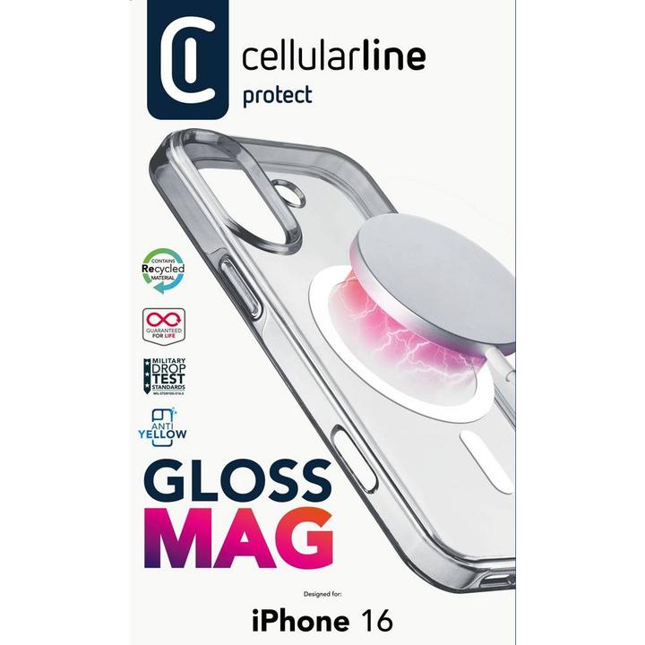 Image du produit Cellularline Gloss Mag Case (Apple iPhone 16)