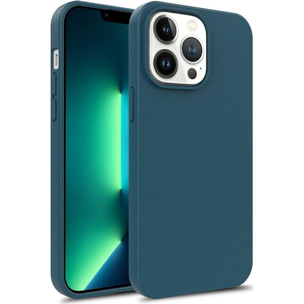 Cover-Discount iPhone 15 Pro - Eco-Friendly Bio Hülle blau (Apple iPhone 15 Pro), Smartphone Hülle, Blau