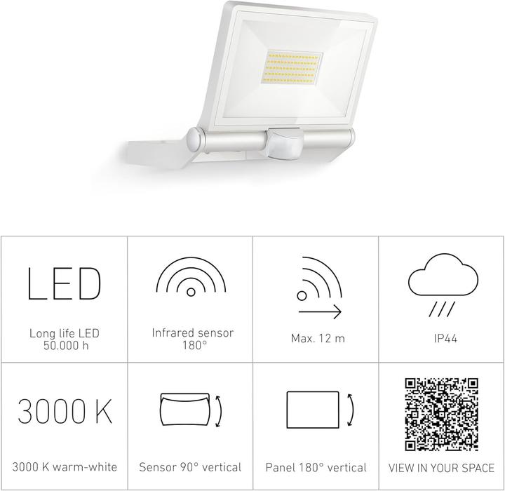 Immagine prodotto Steinel Proiettore a LED con sensore XLED ONE XL (4400 lm, IP44)