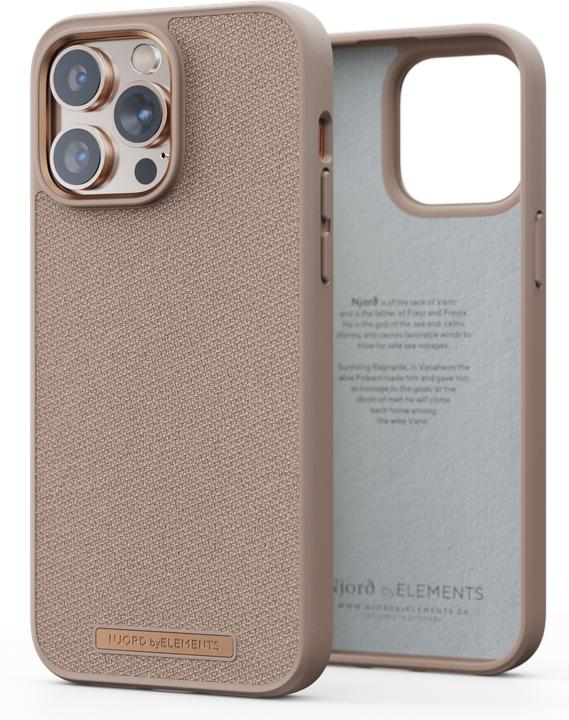 Produktbild Njord Hard-Cover Tonal Case Pink Sand (Apple iPhone 14 Pro Max)