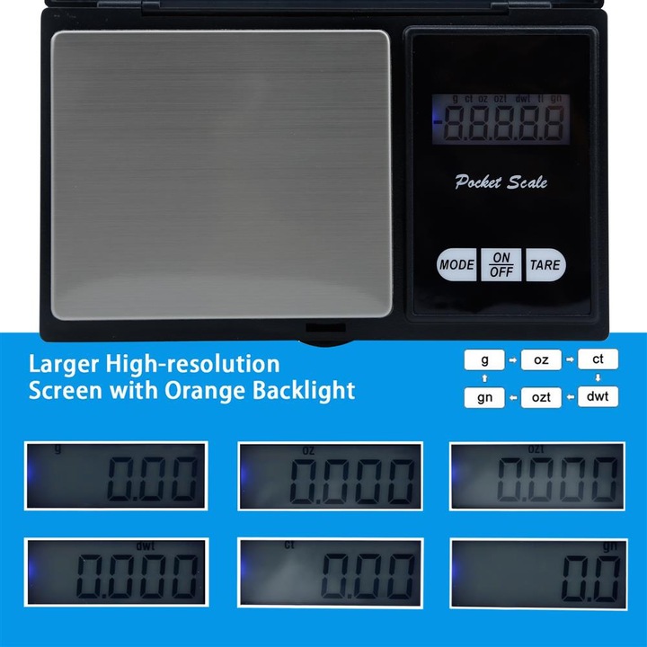 Produktbild Intirilife Digitale Feinwaage 200g
