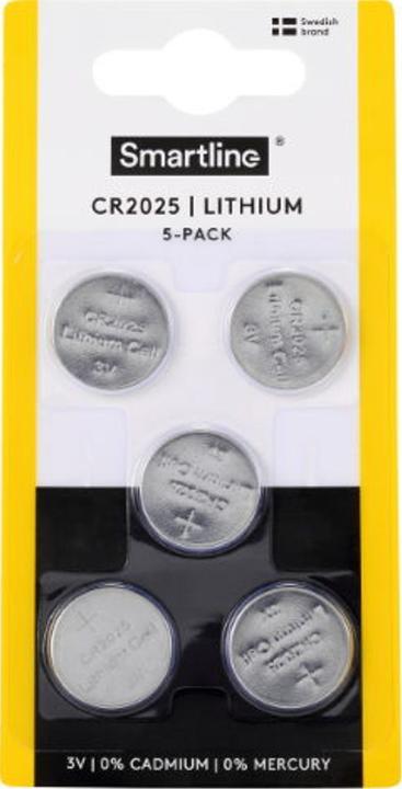 NoName CR2025 - 5 Pack Smartline (5 Pcs., CR2025)