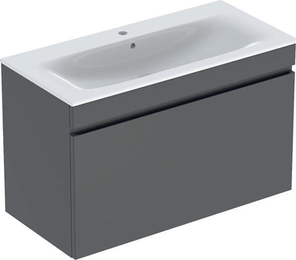 Immagine prodotto Geberit Renova Plan set con lavabo e mobiletto, 1 cassetto, 100x62,2x48 cm, 501917