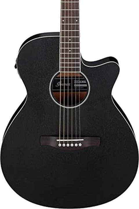 Actual product image Ibanez AEG7MH Weathered Black electric-acoustic westerngitaar (Western guitar)