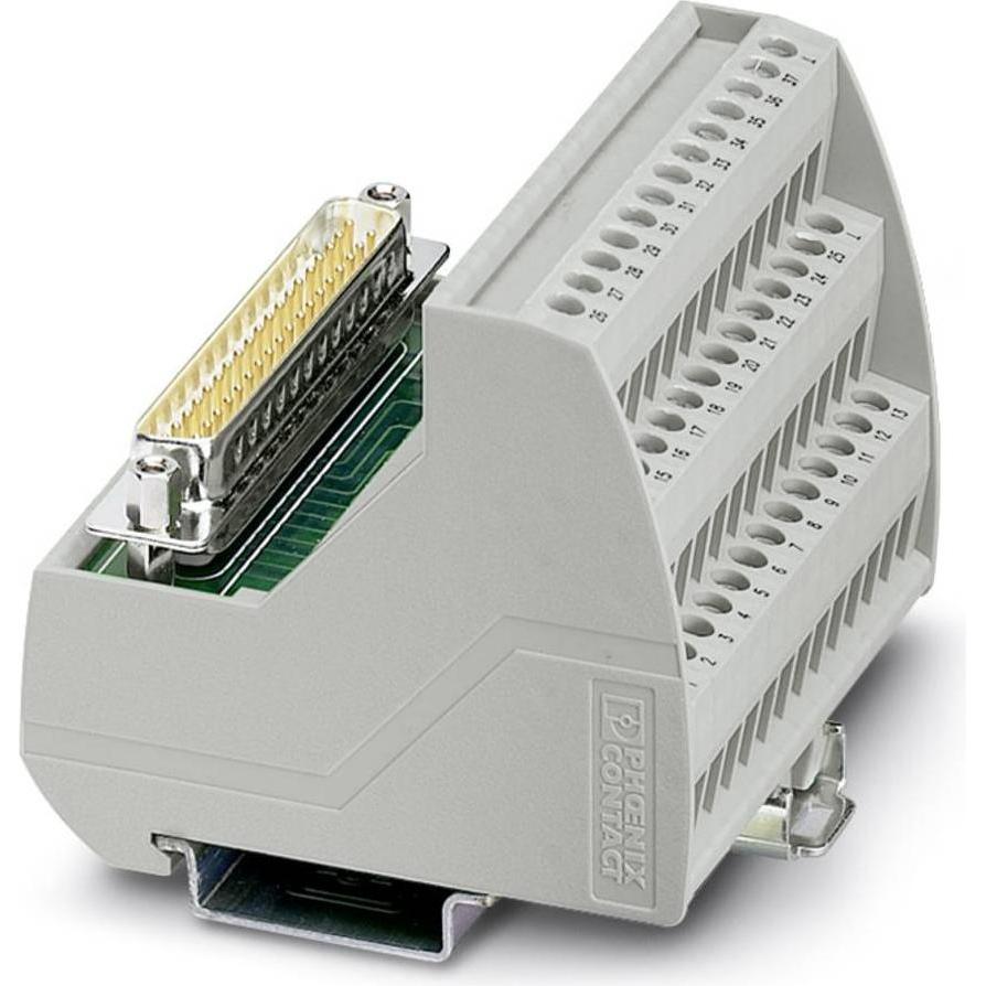 Phoenix Contact Übergabebaustein Inhalt, Elektronikkabel + Stecker, Grau