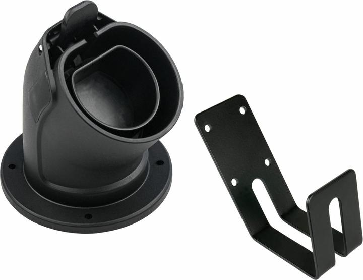 Kabelmeister Wall bracket and cable bracket for type 2 charging cables for electric and hybrid vehicles