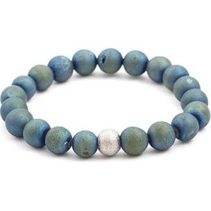 Beneto, Armschmuck, Agate bead bracelet MINK73 / 17