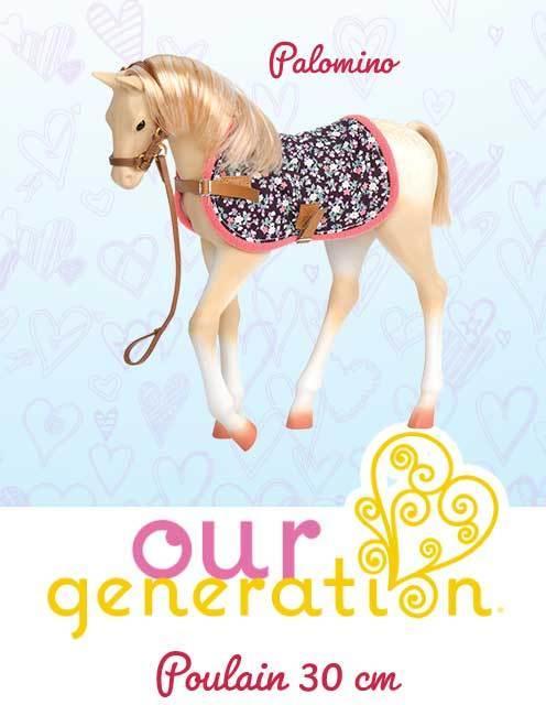 Actual product image Our Generation Palomino foal