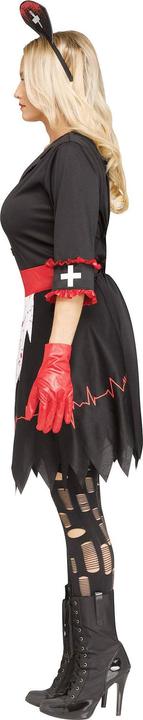 Actual product image Fun World Division Krankmachende Schwester Kostüm - für Halloween (M, S)