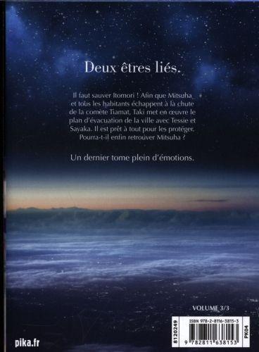 Produktbild PIKA Votre nom. Tome 3 (Französisch, Kotone Ranmaru, Shinkai Makoto, 2017)