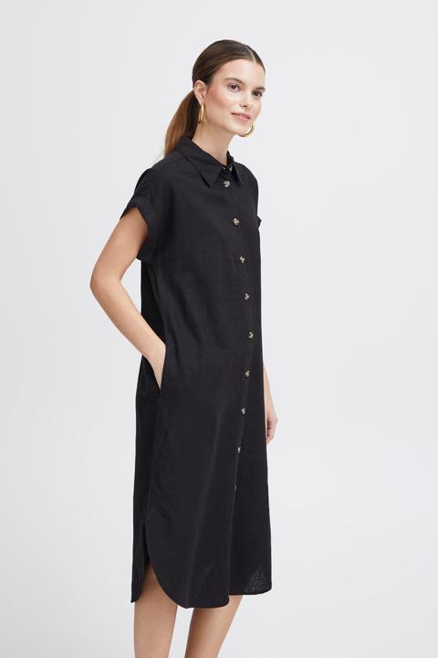Actual product image B.young BYFALAKKA SS SHIRT DRESS 20814553 (40)