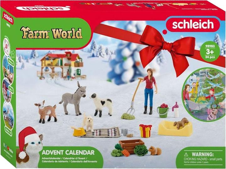 Actual product image Schleich Advent Calendar Farm World