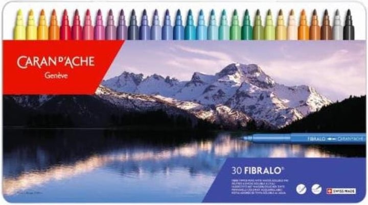 Immagine prodotto Caran d'Ache Fibralo Metallschachtel (Multicolore, 30 x)