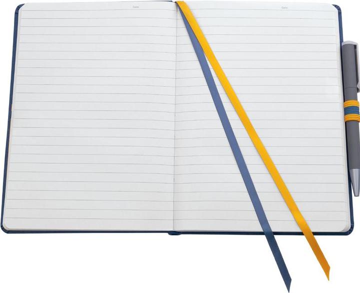 Image du produit Sigel linescape LS105 Carnet de notes ligné bleu Nombre de feuilles : 88 DIN A5 vertical (À rayures, Couverture rigide)