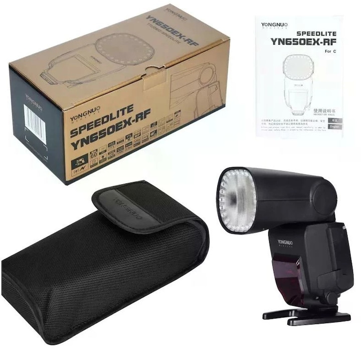 Actual product image Yongnuo YN650EX-RF Speedlite (Plug-on flash, Canon)