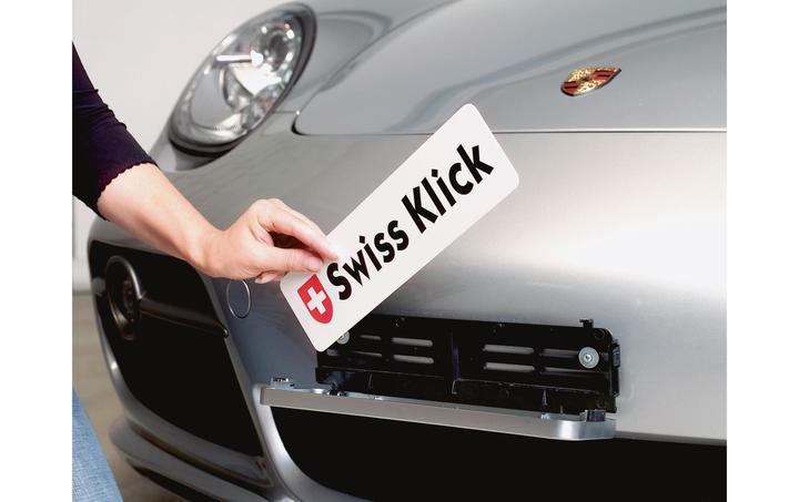 Produktbild Swissklick Nummerrahmen (Front, Langformat)
