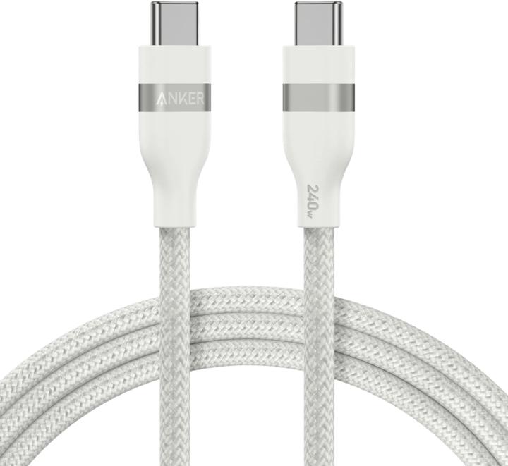 Immagine prodotto Anker USB-C beidseitig 1.8m, 240W USB-C Cable White (1.80 m, 240 W)
