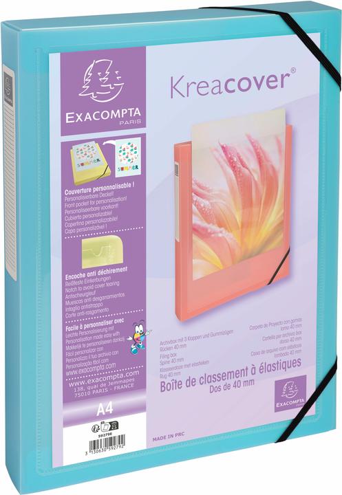 Image du produit Exacompta Archivboxen (A4, 40 mm, 5 pcs)