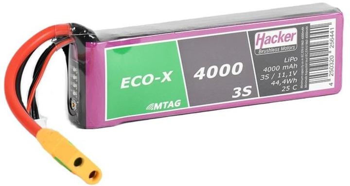 Image du produit Hacker LiPo Pack TF ECO-X 3800mAh 3S MTAG (11.10 V, 3800 mAh)