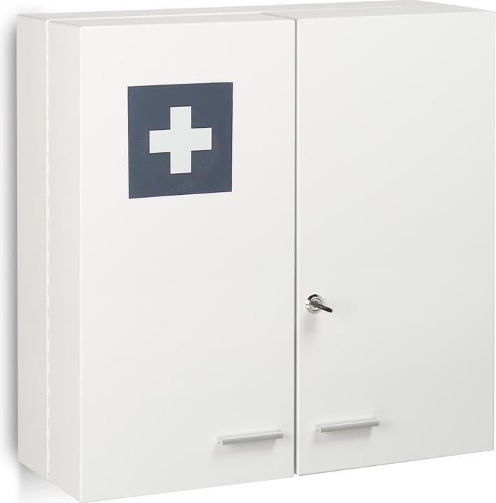 Immagine prodotto Relaxdays Armadietto medicinali (53 x 21,5 x 53 cm)