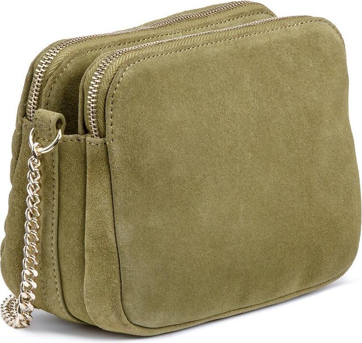 Immagine prodotto La Redoute Collections Borsa in pelle scamosciata trapuntata