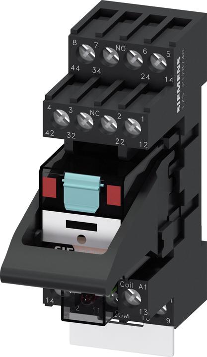 Actual product image Siemens RELAY, PLUG IN,COMPACT, 4 CO, LED,230VAC