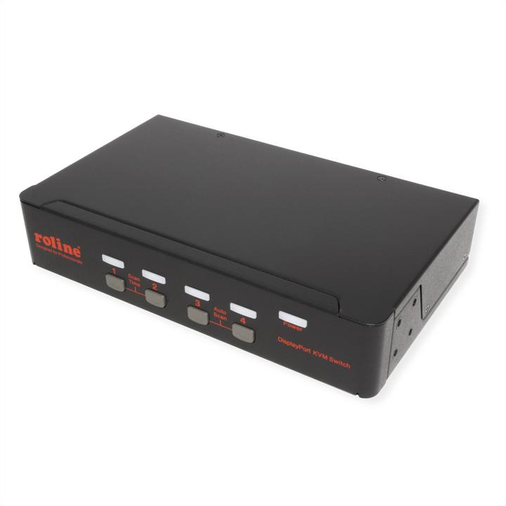 Produktbild Roline DisplayPort USB 2.0, 1 User - 4 PC