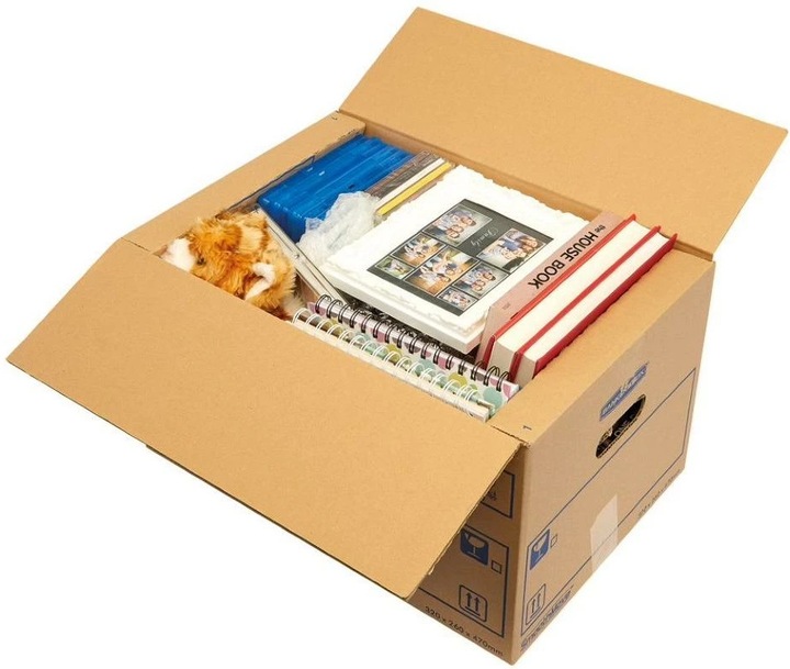 Actual product image Fellowes Removal box (9 x 60 x 80 cm, 39 l)