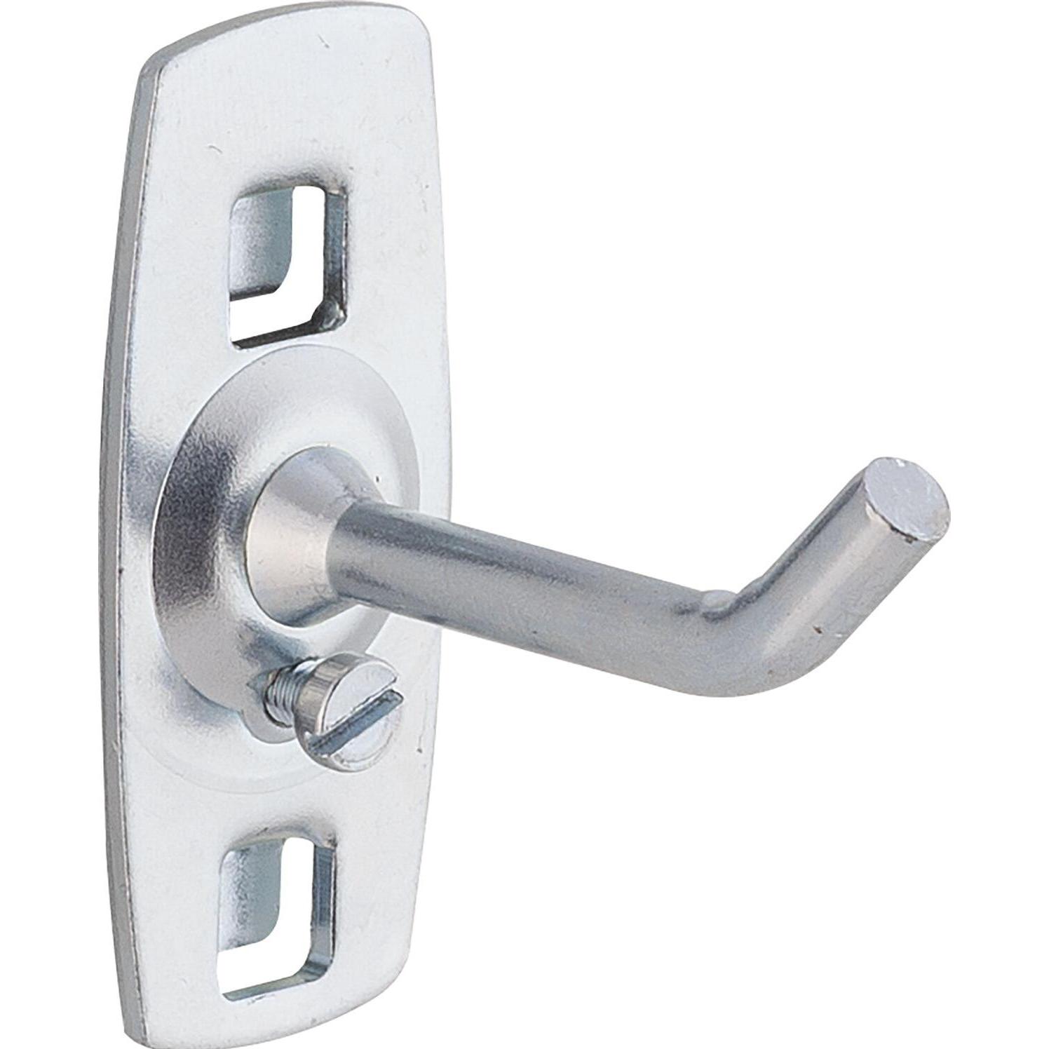 Metec, Werkzeugwand, Werkzeughalter einfach 50 mm schräges Hakenende