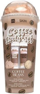 Image du produit Hiskin Coffee Body Balm 100ml + Shower Gel 100ml + Washcloth (100 ml)