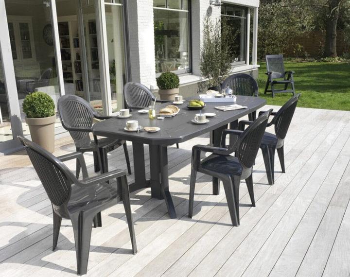 Image du produit Grosfillex Fidji Fauteuil de jardin Repas empilable